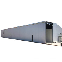 Prefabricated Light Industrial Building Galvanized Steel Structure Warehouse Shed With Fireproof Coating